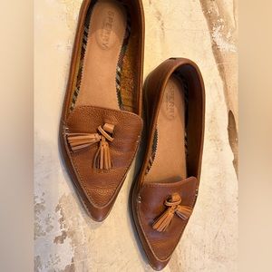 Sperry leather loader Size 8